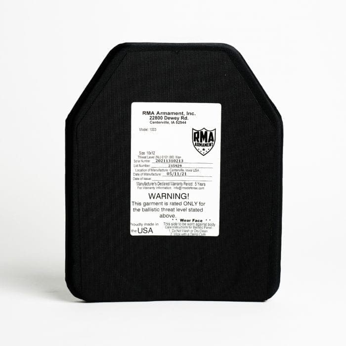 Lightweight Body Armor Plate (Model 1003) RMA Armament