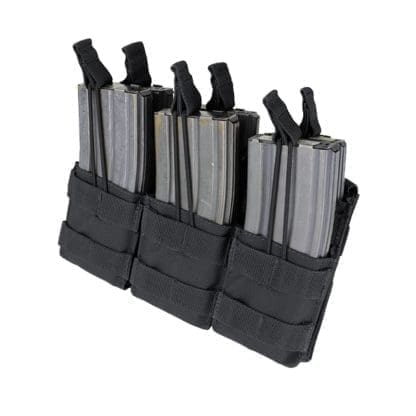 Condor-triple-stacker-open-top-m4-mag-pouch-black