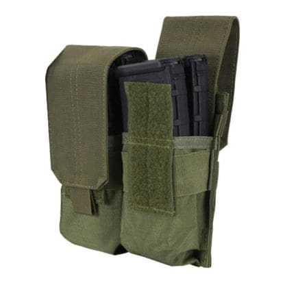Condor-ma4-double-m4-mag-pouch-olive-drab-front