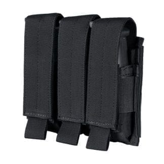 Condor MA72 Modular Triple Rifle/Pistol Magazine Pouch – MOLLE, Nylon, Holds 6 Mags