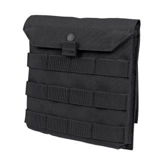 Side Plate Pouch Front Black