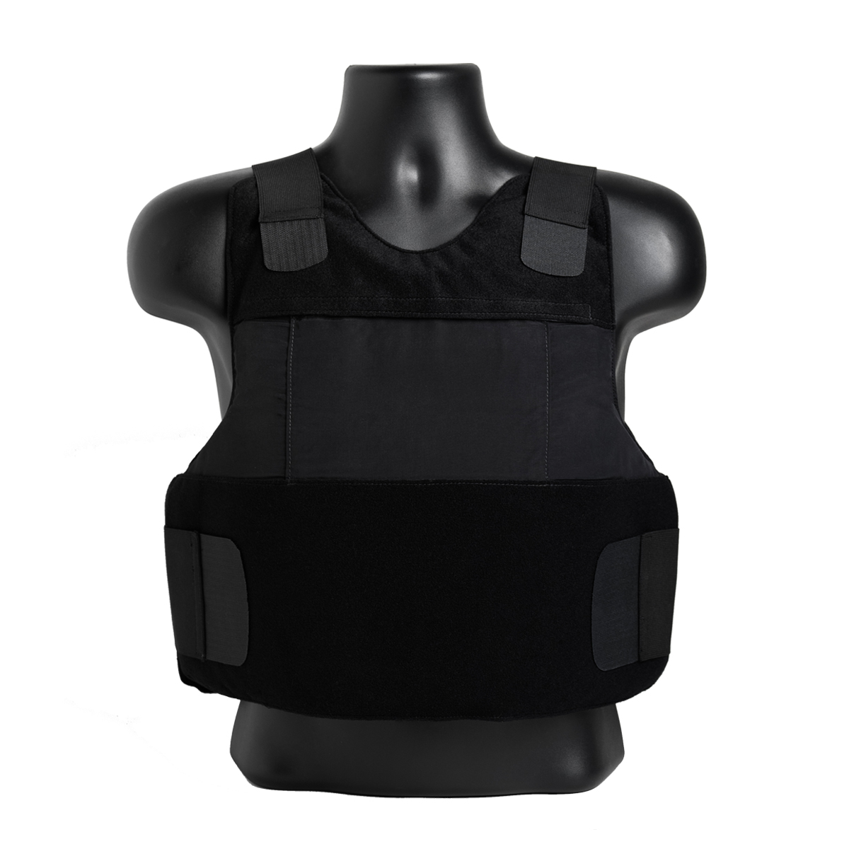 6X IIIA Lo Vis Concealable Body Armor Carrier BulletProof Vest with Inserts 