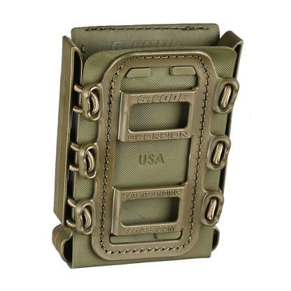 G Code Rifle Mag Carrier Green on Green