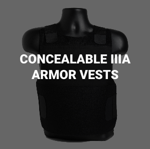 Concealable IIIA Armor Vests