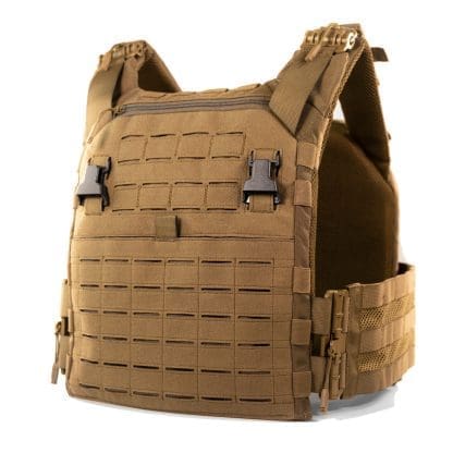 Sierra Plate Carrier Coyote Front Angle