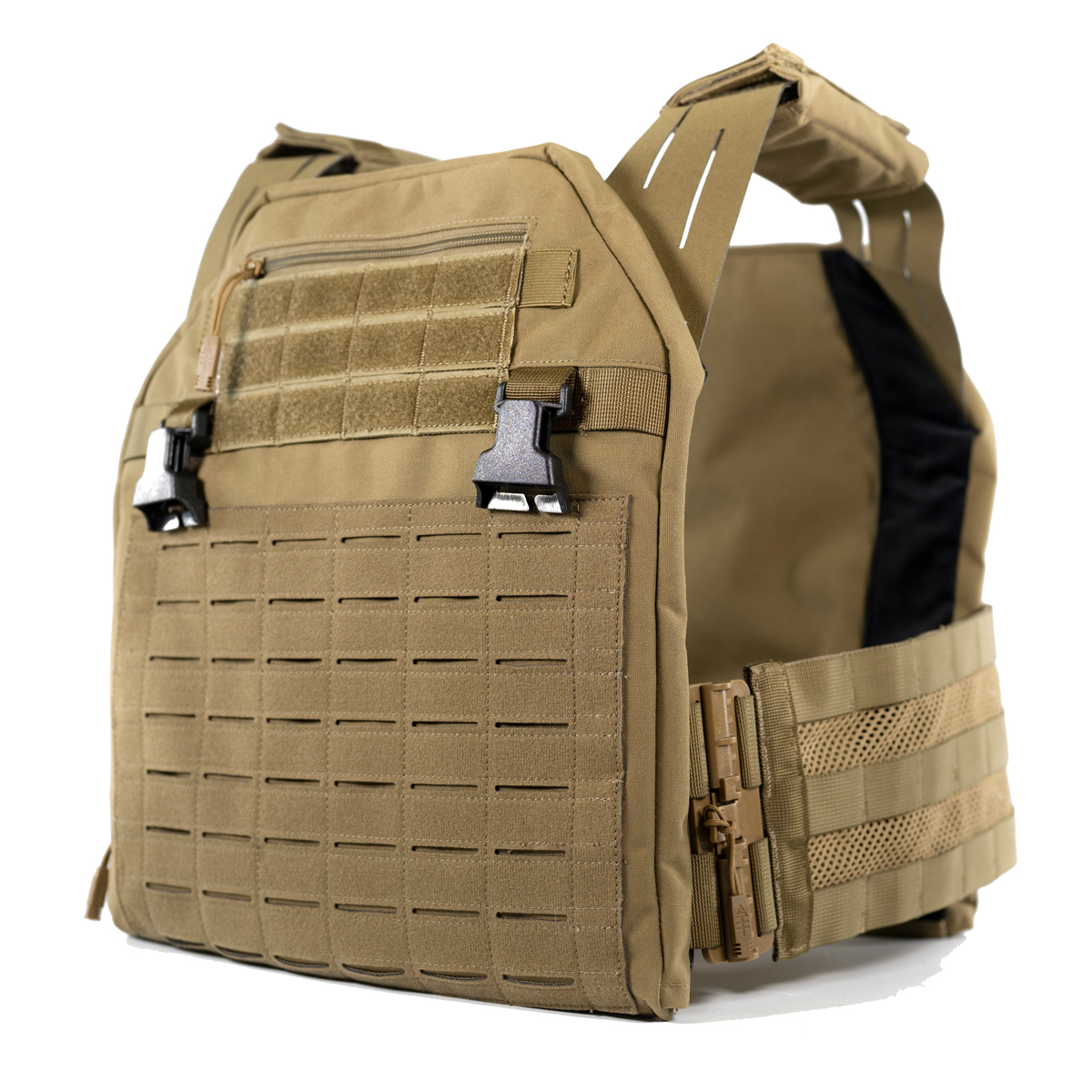 Tailwind Plate Carrier Coyote Front Angle