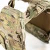 Queen Plate Carrier Shoulder Strap Close Up Multicam
