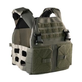 Queen Plate Carrier front angle Ranger Green