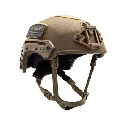 Team Wendy Exfil 3.0 Rail Front Angle Coyote Brown