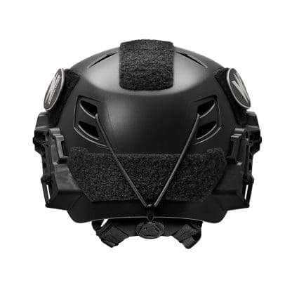 Team Wendy Helmet Exfil 3.0 LTP Rail Bump Helmet Black Back