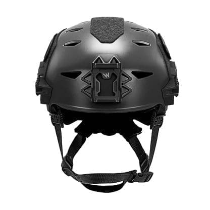 Team Wendy Helmet Exfil 3.0 LTP Rail Bump Helmet Black Front