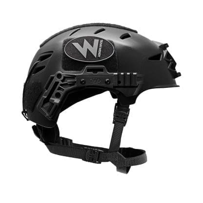 Team Wendy Helmet Exfil 3.0 LTP Rail Bump Helmet Black Side