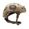 Team Wendy Helmet Exfil 3.0 LTP Rail Bump Helmet Coyote Brown Side