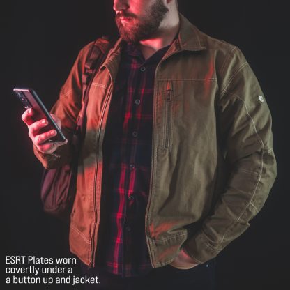 ESRT Ultra-thin body armor Lifestyle Image 2