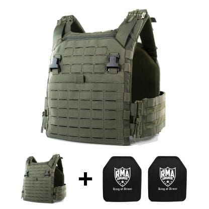0331 Tactical SRT Sierra Armor Kit OD Green