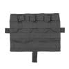 Crye AVS Detachable Flap M4 Flat Black Front