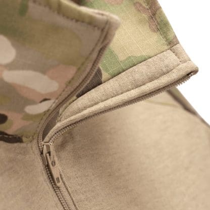 Crye Precision G3 Combat Shirt Comfort placket behind zipper