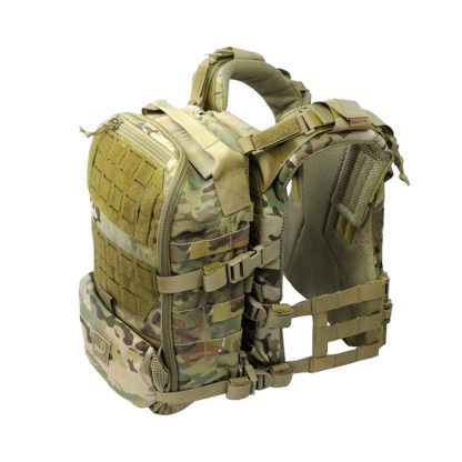 Agilite amap iii attached to k19 plate carrier multicam