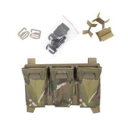 Agilite Pincer Placard Multi-Caliber Triple Mag Pouch Parts