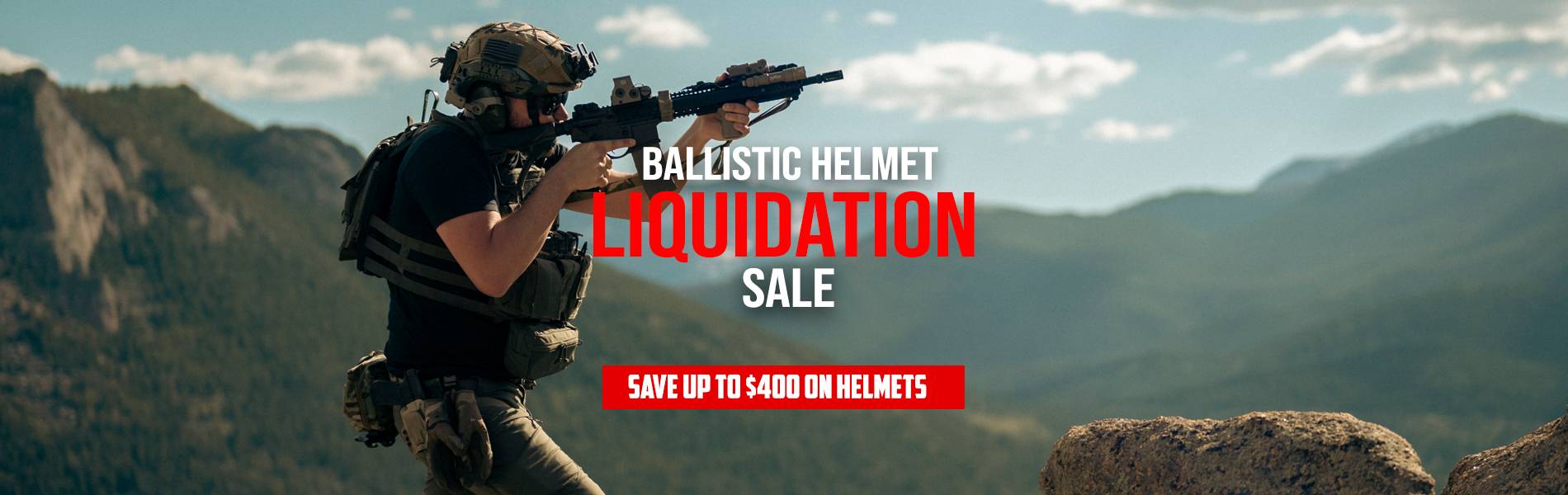Ballistic Helmet Liquidation Sale